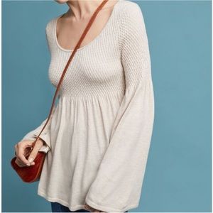 Anthropologie Knitted & Knotted Top Size Small *euc
